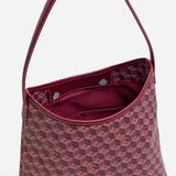 Alesso Small Hobo Bag - Burgundy (Pre-Order)