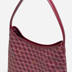 Alesso Small Hobo Bag - Burgundy (Pre-Order)