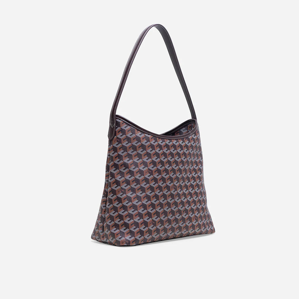 Alesso Small Hobo Bag - Chestnut Brown (Pre-Order)