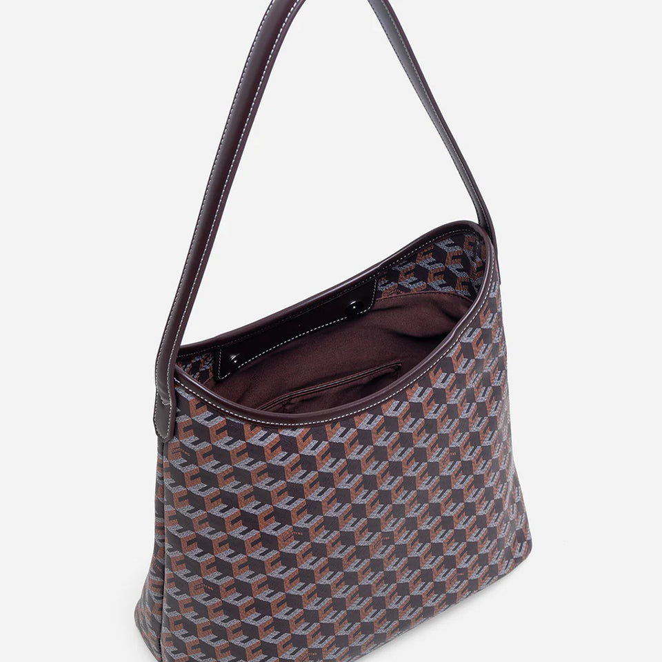 Alesso Small Hobo Bag - Chestnut Brown (Pre-Order)