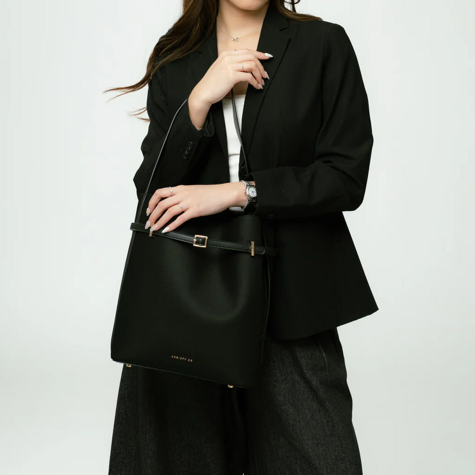 Anora Bucket Bag - Black (Pre-Order)