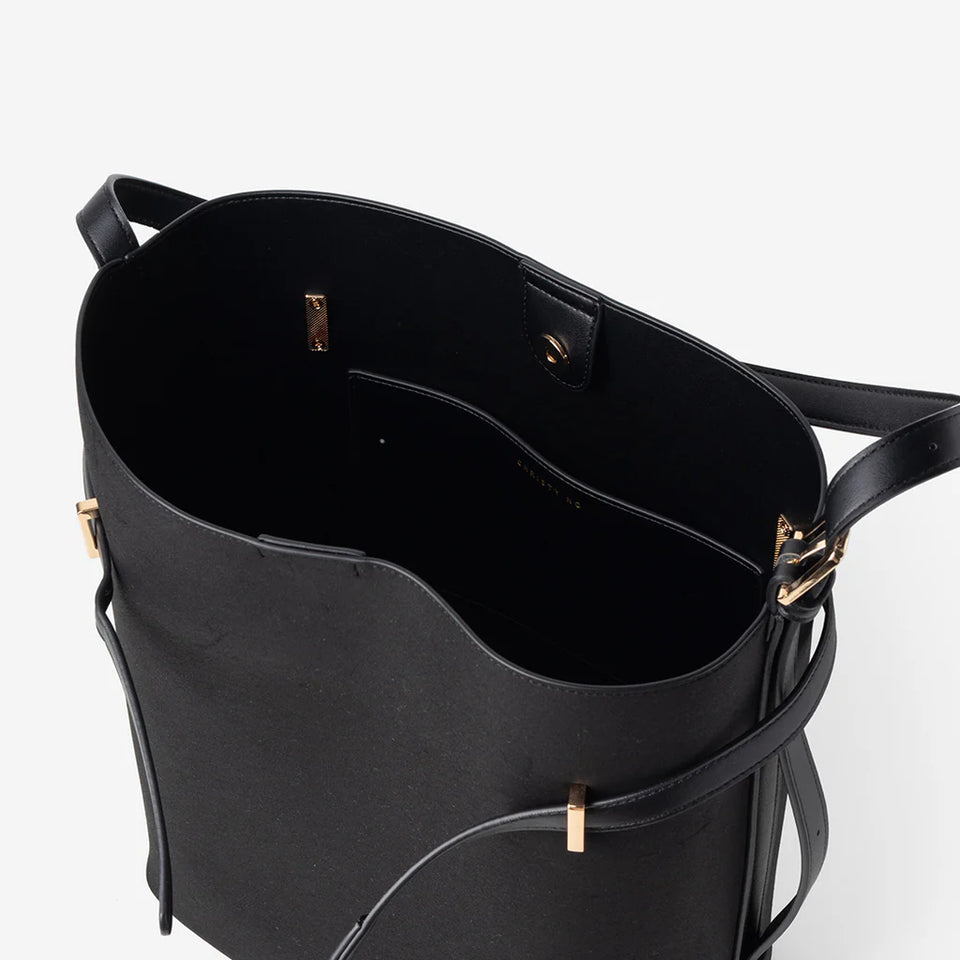 Anora Bucket Bag - Black (Pre-Order)