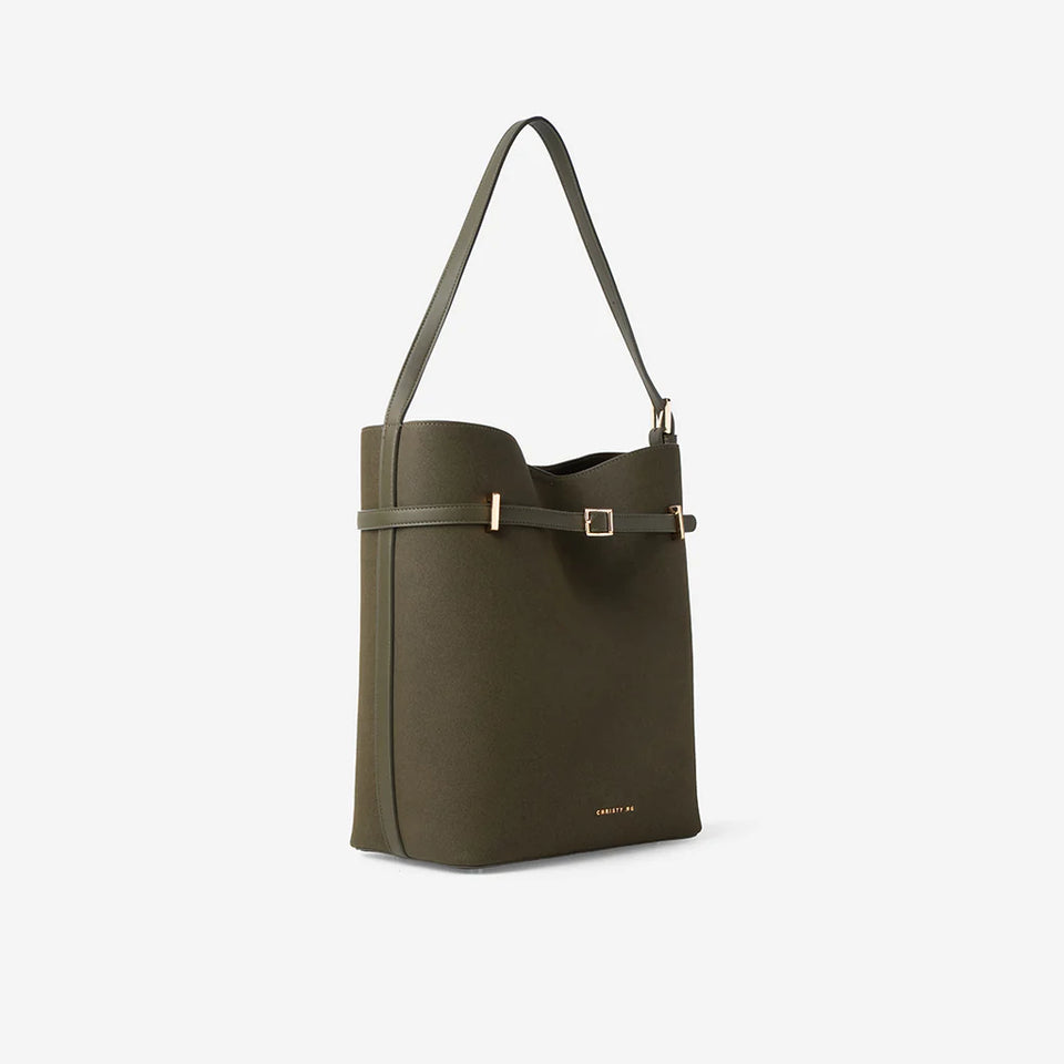 Anora Bucket Bag - Olive Green (Pre-Order)