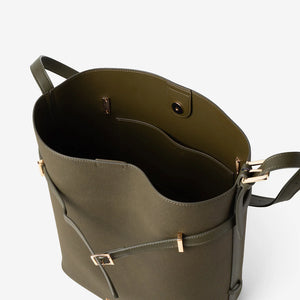 Anora Bucket Bag - Olive Green (Pre-Order)