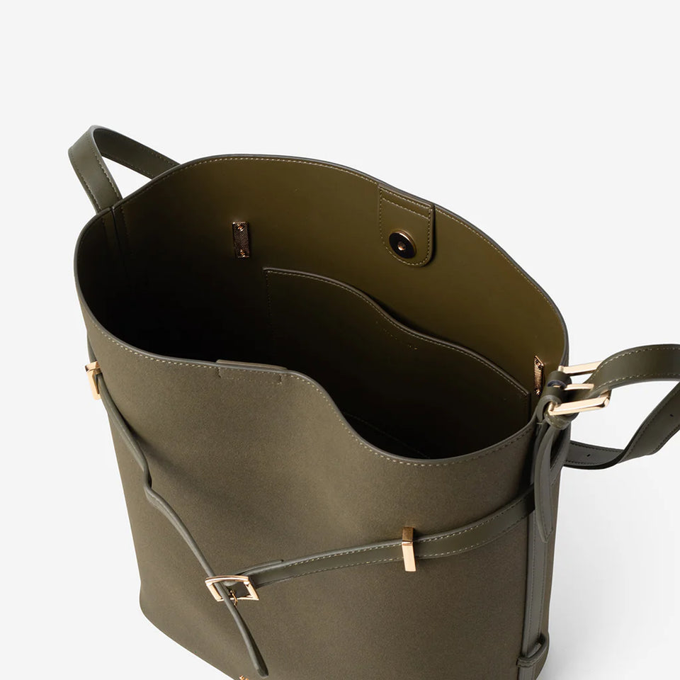 Anora Bucket Bag - Olive Green (Pre-Order)