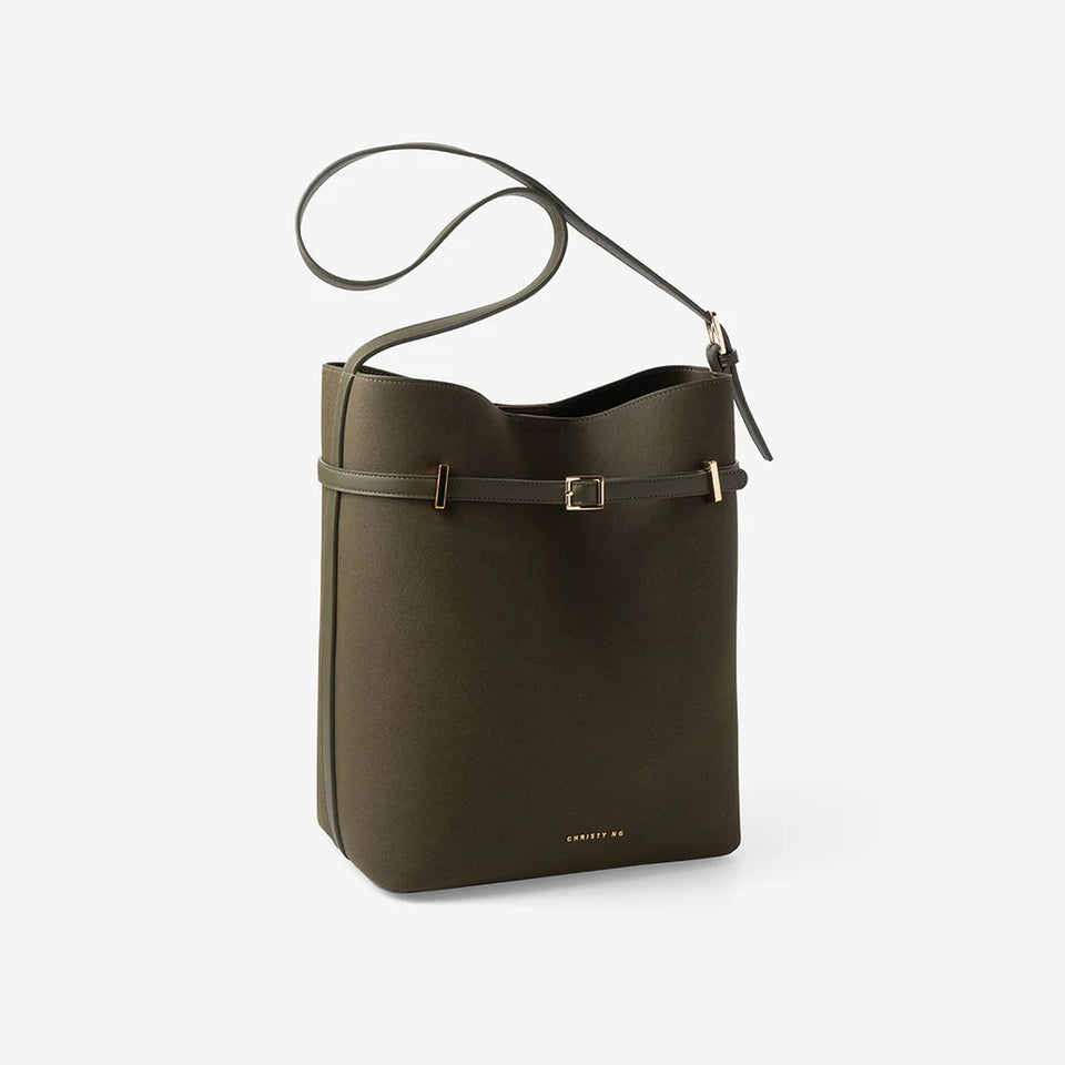 Anora Bucket Bag - Olive Green (Pre-Order)
