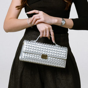 Bruna Handbag - Silver (Pre-Order)