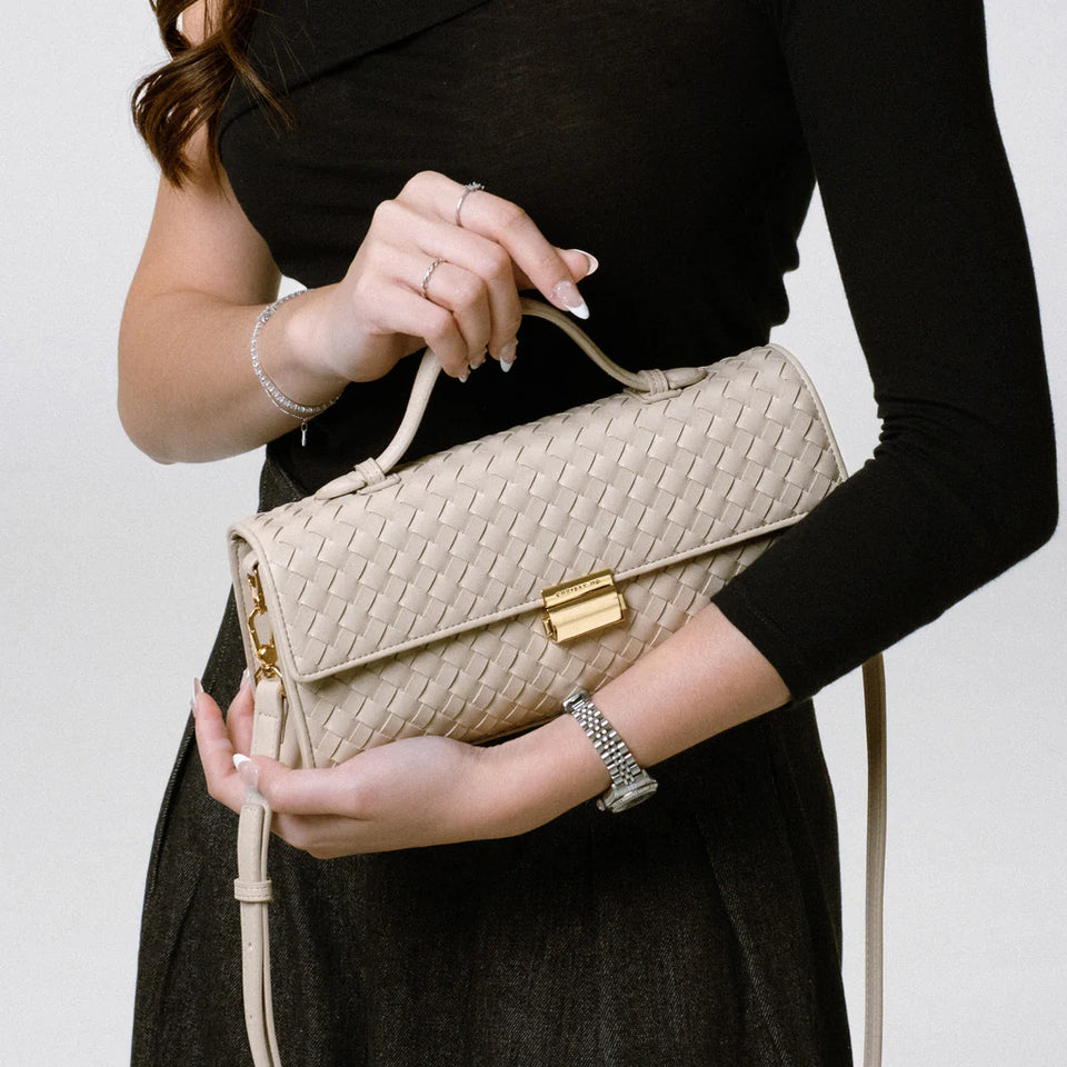 Bruna Handbag - Latte Beige (Pre-Order)