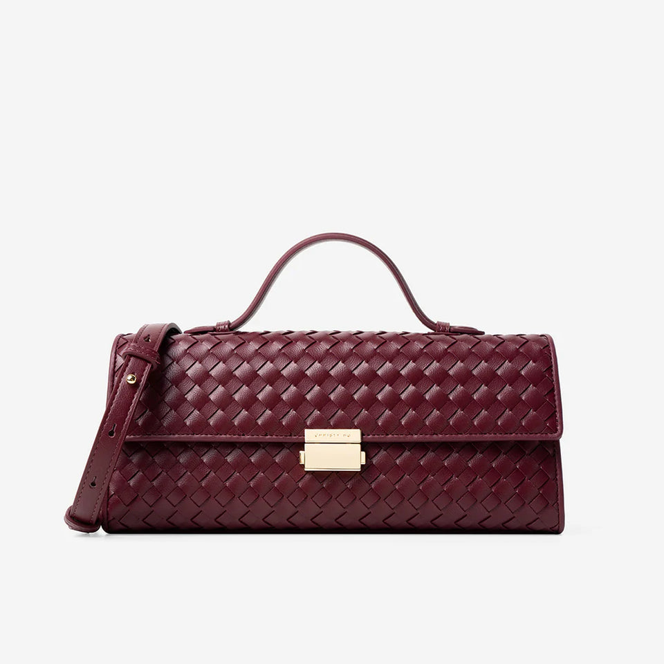 Bruna Handbag - Burgundy (Pre-Order)