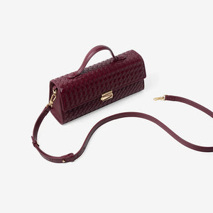 Bruna Handbag - Burgundy (Pre-Order)