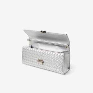 Bruna Handbag - Silver (Pre-Order)