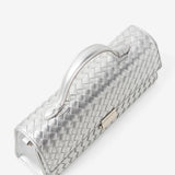Bruna Handbag - Silver (Pre-Order)