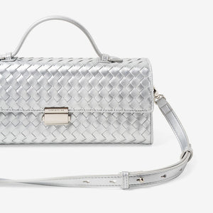 Bruna Handbag - Silver (Pre-Order)