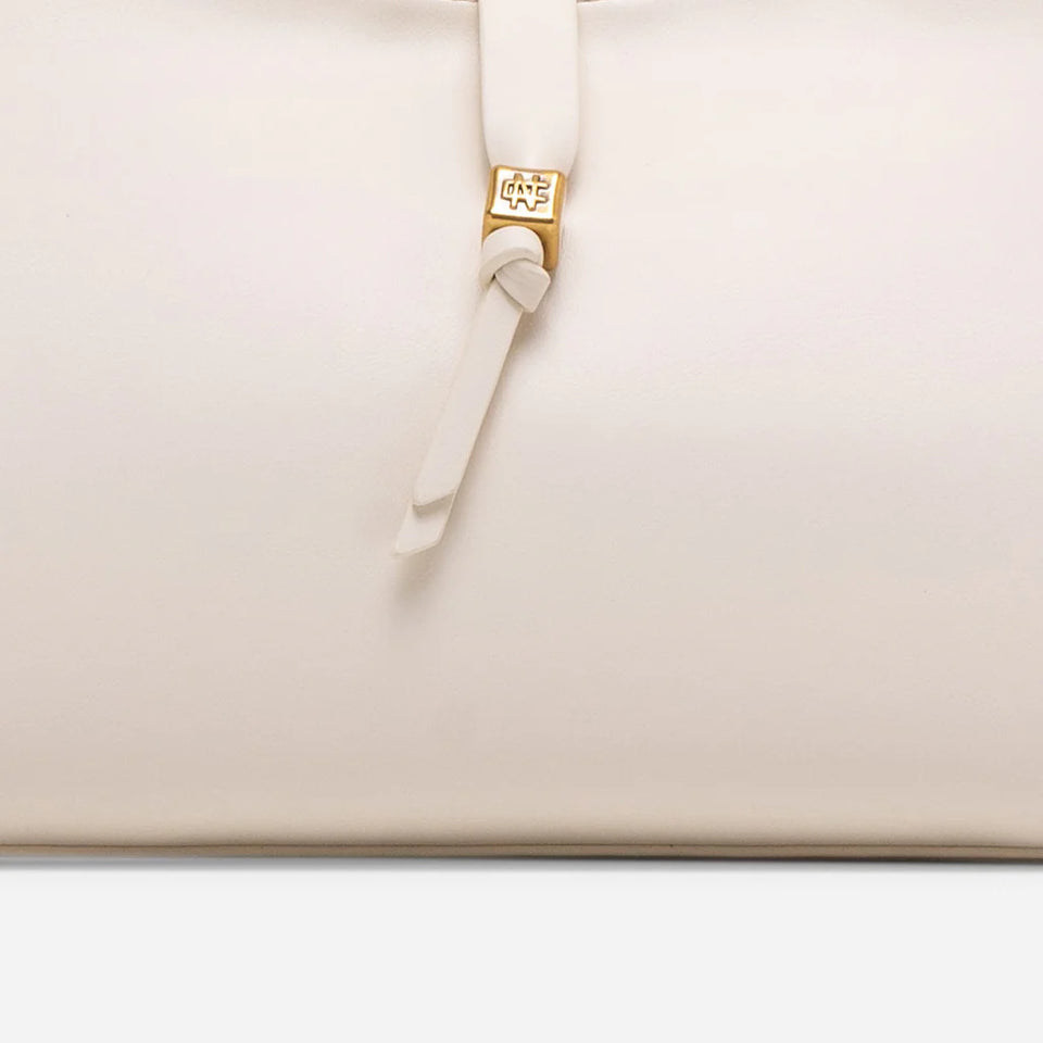 Callum Hobo Bag - Eggshell White (Pre-Order)