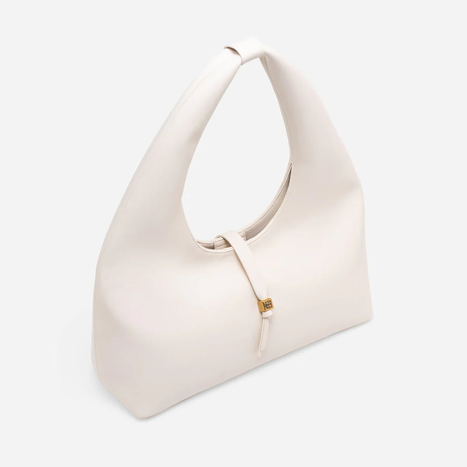 Callum Hobo Bag - Eggshell White (Pre-Order)