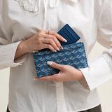 Chrissy Wallet Print Edition - Blue (On-Hand)