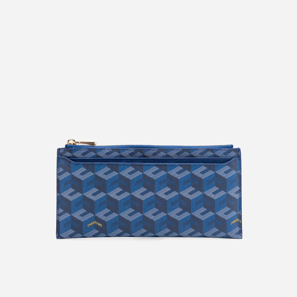 Chrissy Wallet Print Edition - Blue (On-Hand)
