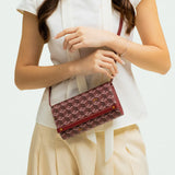 Diego Shoulder Bag - Burgundy (Pre-Order)