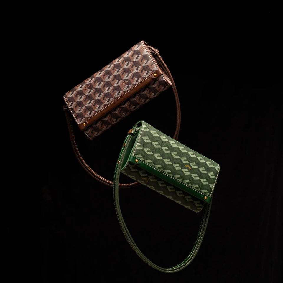 Diego Shoulder Bag - Green (Pre-Order)