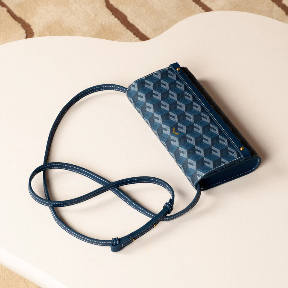 Diego Shoulder Bag - Blue (Pre-Order)