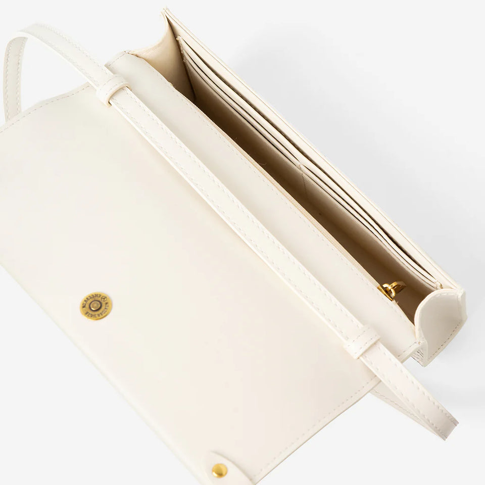 Diego Shoulder Bag - White (Pre-Order)
