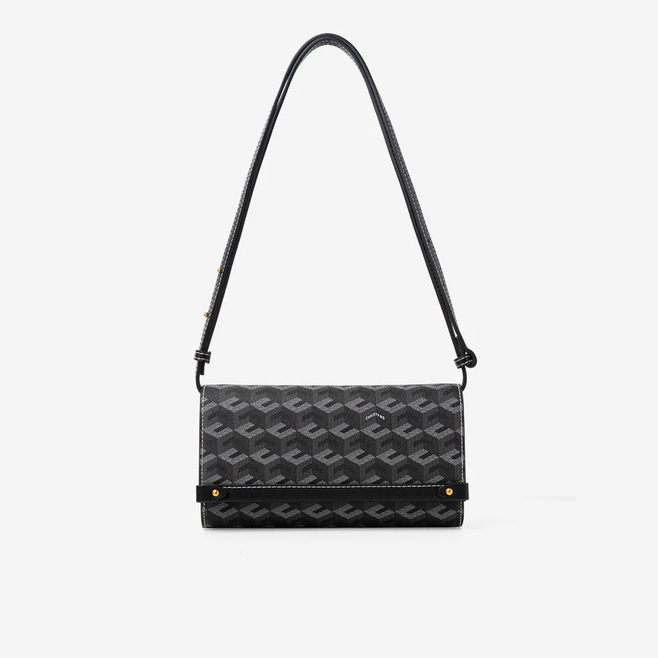 Diego Shoulder Bag - Black (Pre-Order)
