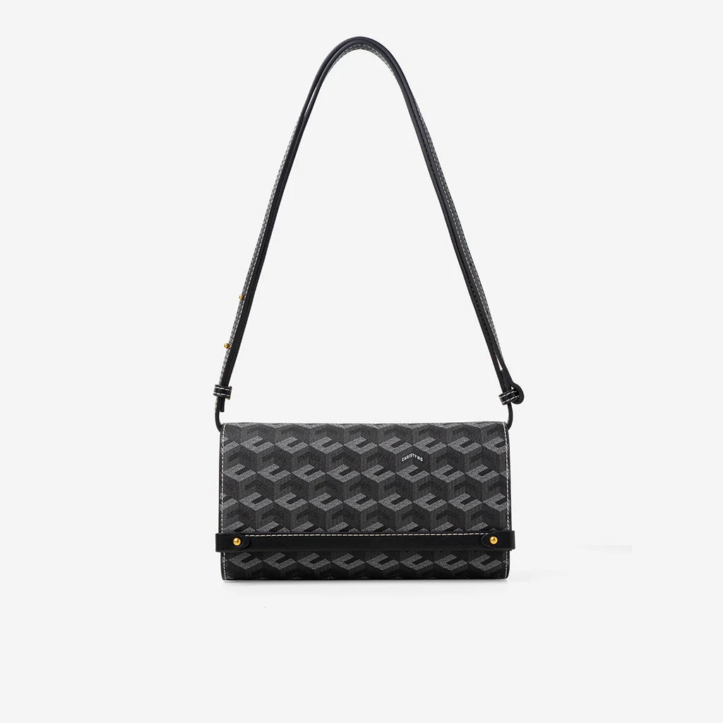 Diego Shoulder Bag - Black (Pre-Order)