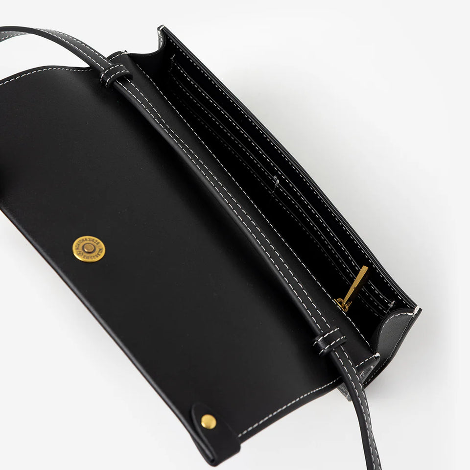 Diego Shoulder Bag - Black (Pre-Order)