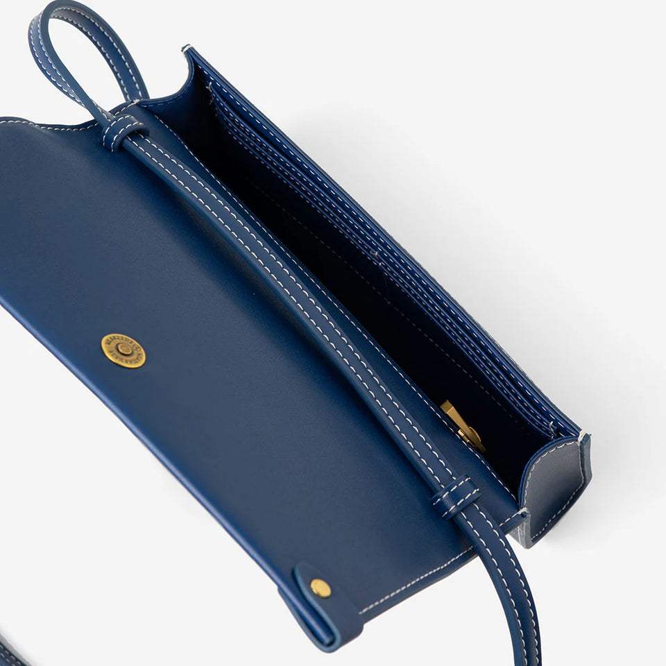 Diego Shoulder Bag - Blue (Pre-Order)