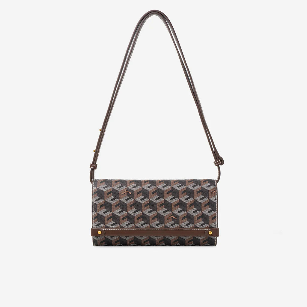 Diego Shoulder Bag - Chestnut Brown (Pre-Order)