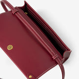 Diego Shoulder Bag - Burgundy (Pre-Order)