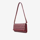 Diego Shoulder Bag - Burgundy (Pre-Order)