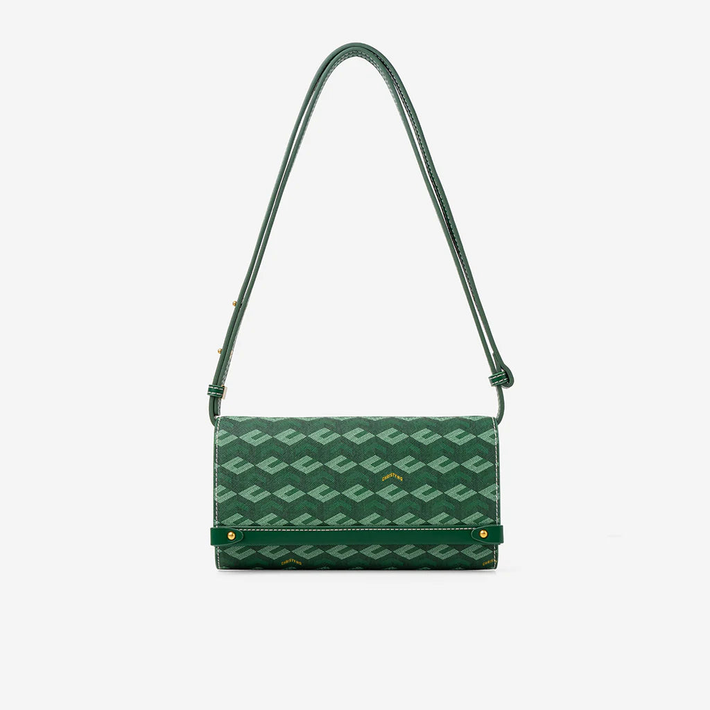 Diego Shoulder Bag - Green (Pre-Order)