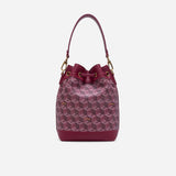 Giorgio Bucket Bag - Burgundy (Pre-Order)