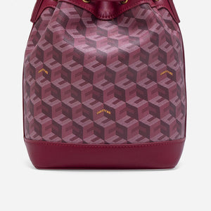 Giorgio Bucket Bag - Burgundy (Pre-Order)
