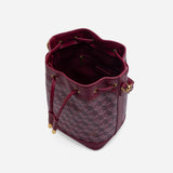Giorgio Bucket Bag - Burgundy (Pre-Order)