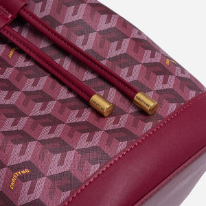Giorgio Bucket Bag - Burgundy (Pre-Order)