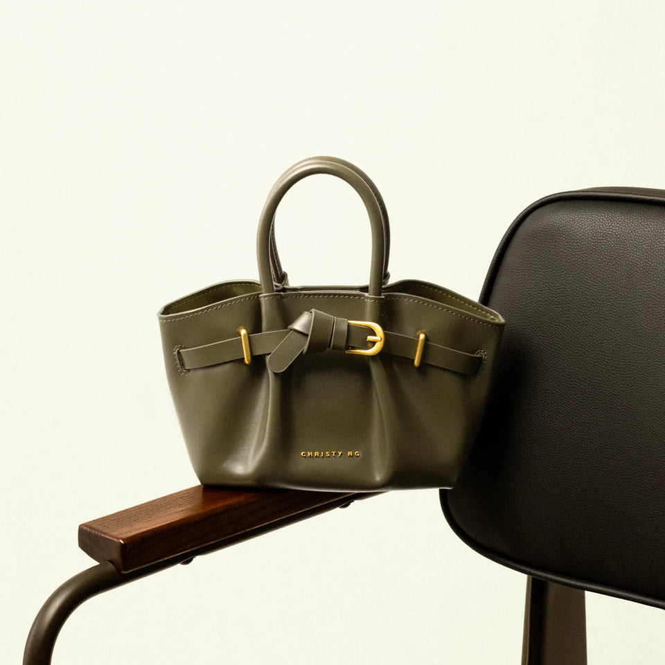 Inaya Tote Bag - Dark Olive (Pre-Order)