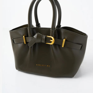 Inaya Tote Bag - Dark Olive (Pre-Order)