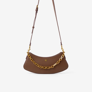 Ivy Chain Shoulder Bag - Brown (Pre-Order)