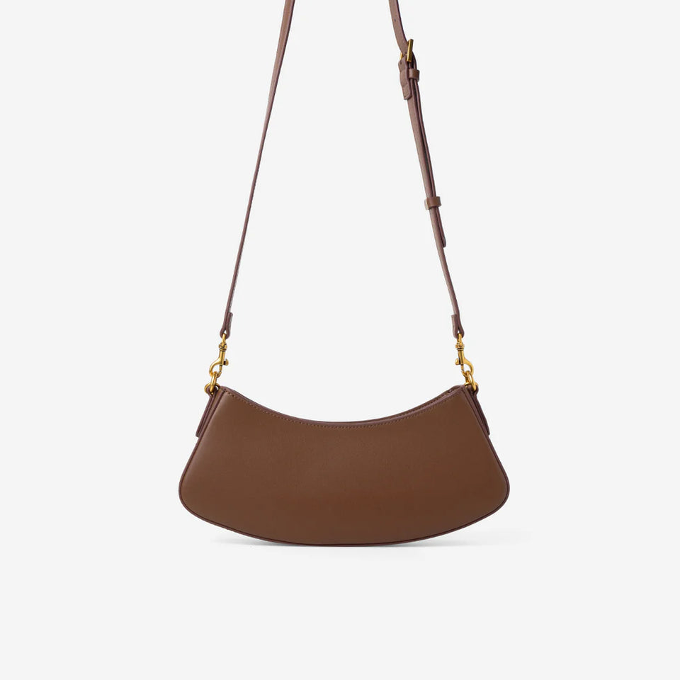 Ivy Chain Shoulder Bag - Brown (Pre-Order)