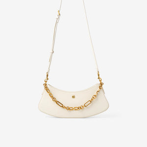 Ivy Chain Shoulder Bag - Eggshell White (Pre-Order)