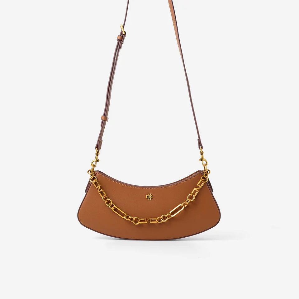 Ivy Chain Shoulder Bag - Tan (Pre-Order)