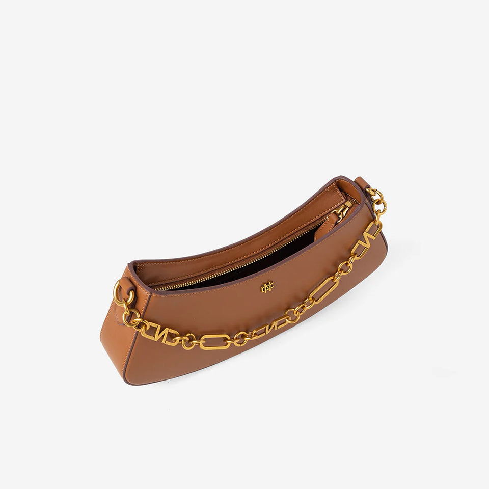 Ivy Chain Shoulder Bag - Tan (Pre-Order)