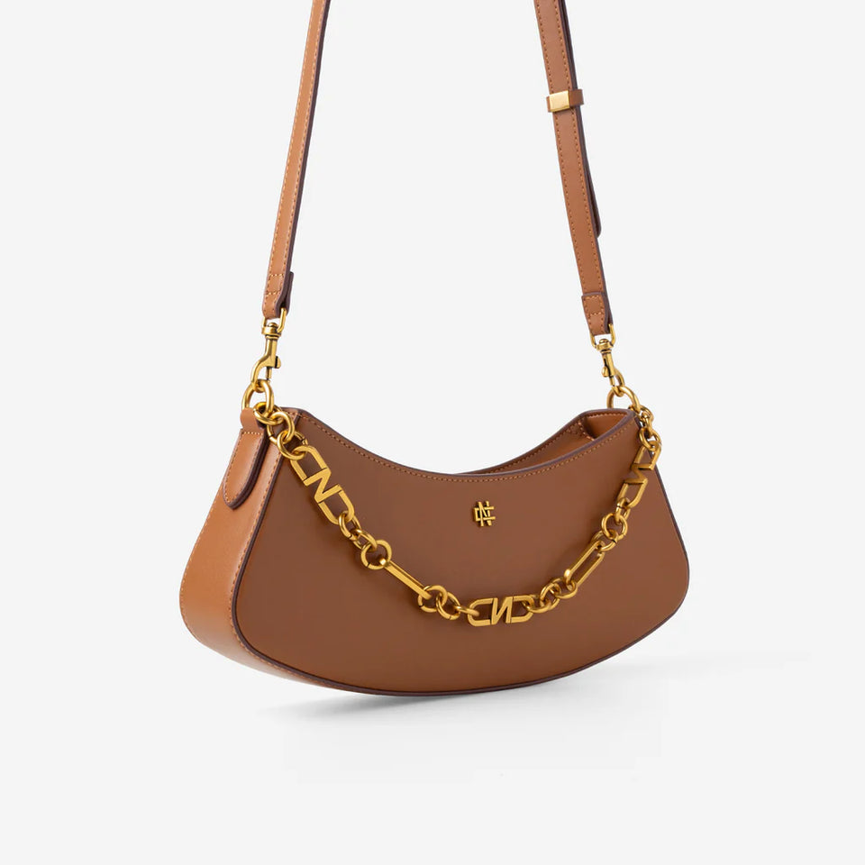Ivy Chain Shoulder Bag - Tan (Pre-Order)
