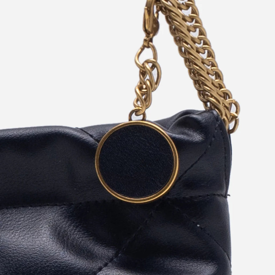 Izzie Mini Chain Bag - Black (Pre-Order)