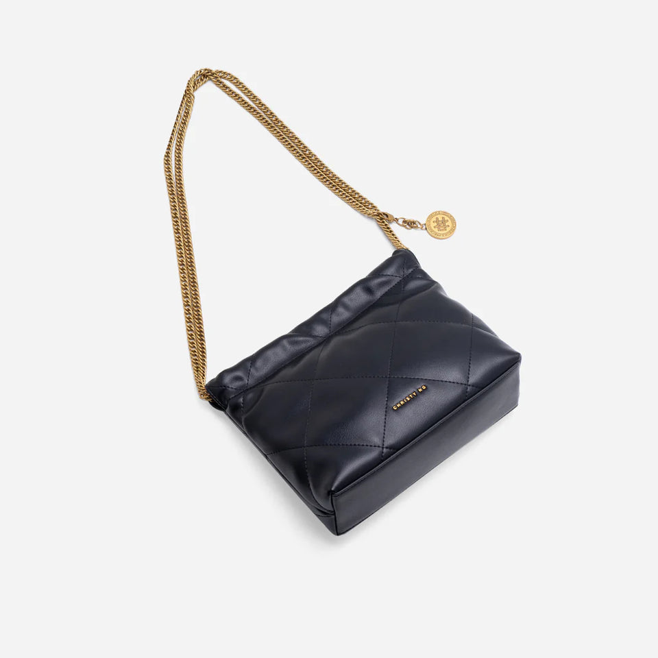 Izzie Mini Chain Bag - Black (Pre-Order)