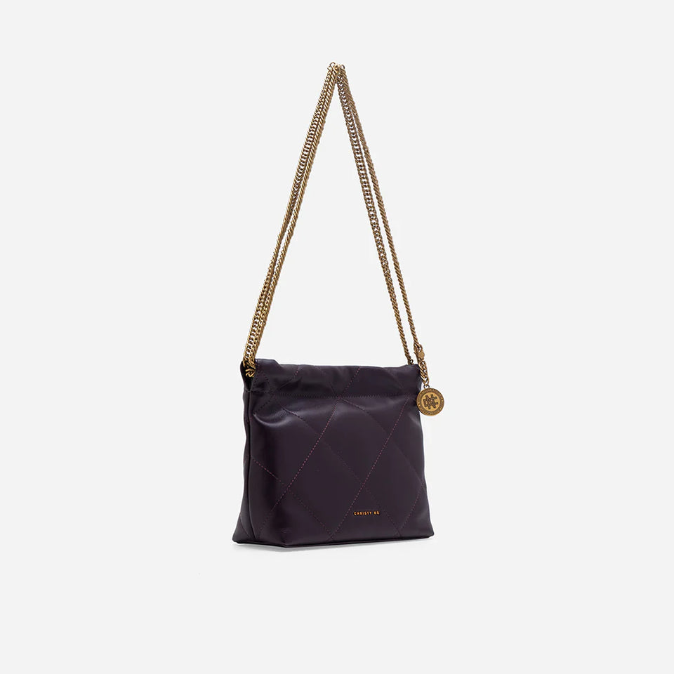 Izzie Mini Chain Bag - Chestnut Brown (Pre-Order)