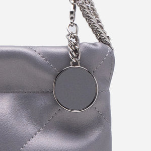 Izzie Mini Chain Bag - Gun Metal (Pre-Order)