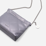 Izzie Mini Chain Bag - Gun Metal (Pre-Order)
